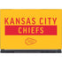 NFL Kansas City Chiefs Yellow Performance Series MSI GS65 Stealth Laptop Skin