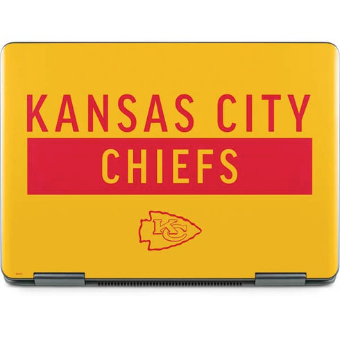 NFL Kansas City Chiefs Yellow Performance Series Notebook 9 Pro 13in (2017) Skin