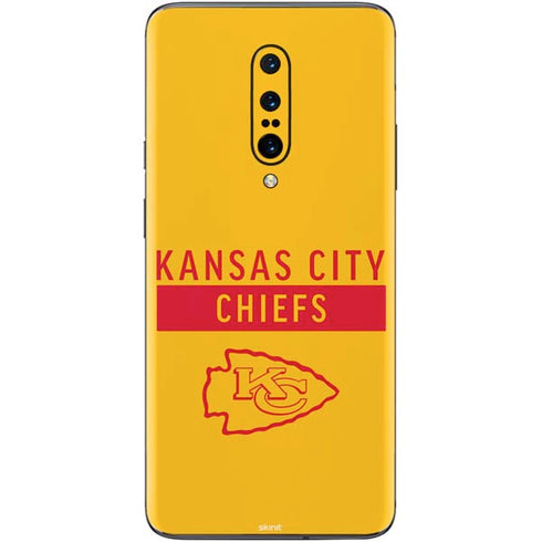 NFL Kansas City Chiefs Yellow Performance Series OnePlus 7 Pro Skin