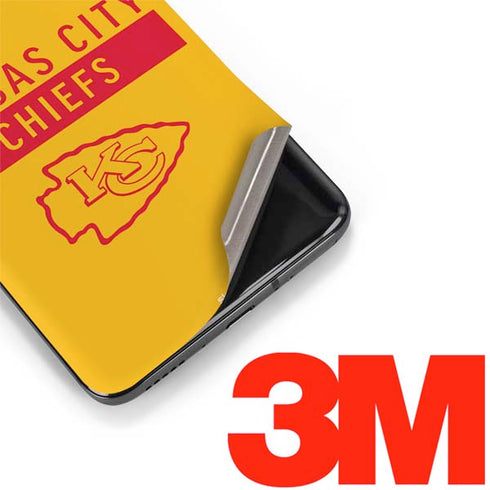NFL Kansas City Chiefs Yellow Performance Series OnePlus 7 Pro Skin