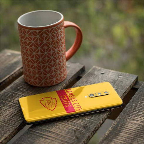 NFL Kansas City Chiefs Yellow Performance Series OnePlus 7 Pro Skin