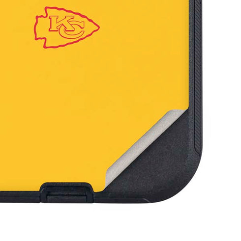 NFL Kansas City Chiefs Yellow Performance Series Otterbox Defender iPhone Skin