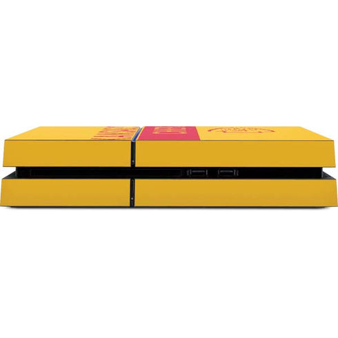 NFL Kansas City Chiefs Yellow Performance Series PS4 Console Skin