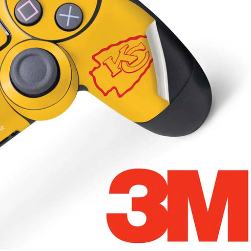 NFL Kansas City Chiefs Yellow Performance Series PS4 Controller Skin