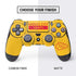NFL Kansas City Chiefs Yellow Performance Series PS4 Controller Skin