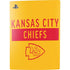 NFL Kansas City Chiefs Yellow Performance Series PS5 Console Skin