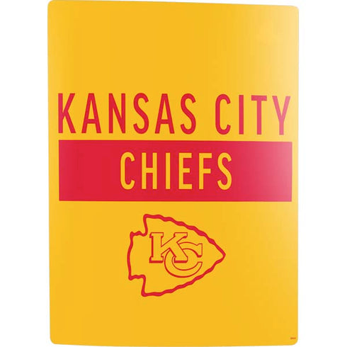 NFL Kansas City Chiefs Yellow Performance Series PS5 Digital Edition Bundle Skin