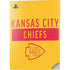 NFL Kansas City Chiefs Yellow Performance Series PS5 Digital Edition Console Skin