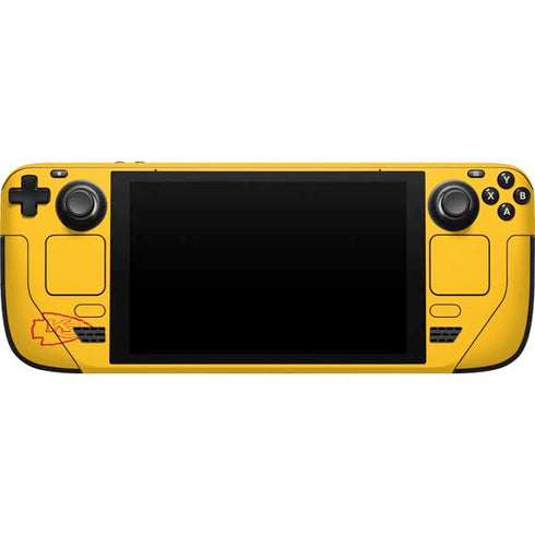 NFL Kansas City Chiefs Yellow Performance Series Steam Deck Handheld Gaming Computer Skin