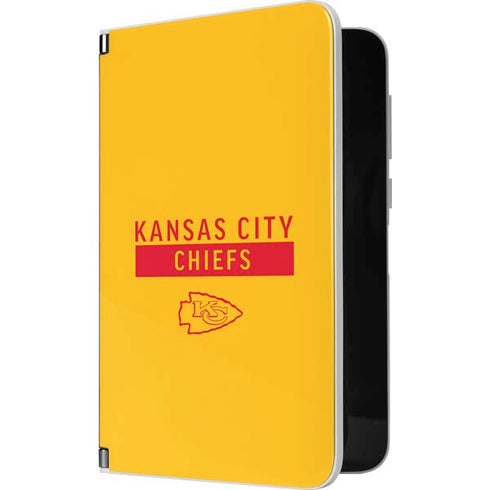 NFL Kansas City Chiefs Yellow Performance Series Surface Duo Skin