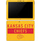 NFL Kansas City Chiefs Yellow Performance Series Surface Go Skin