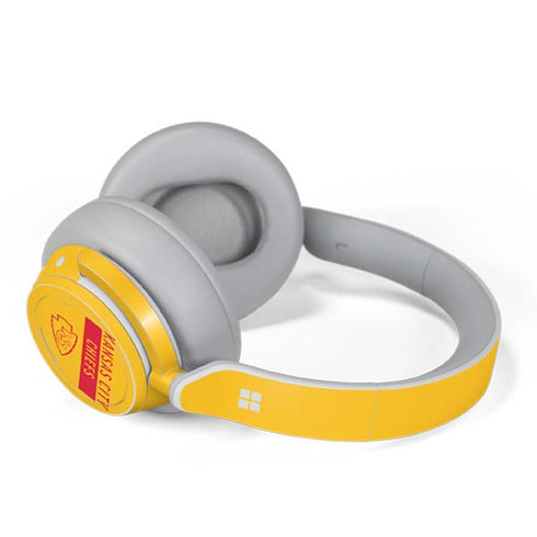 NFL Kansas City Chiefs Yellow Performance Series Surface Headphones Skin