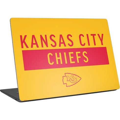 NFL Kansas City Chiefs Yellow Performance Series Surface Laptop 4 15in Skin