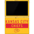 NFL Kansas City Chiefs Yellow Performance Series Surface Pro 7 Skin