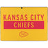 NFL Kansas City Chiefs Yellow Performance Series Surface Pro 8 Skin