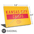 NFL Kansas City Chiefs Yellow Performance Series Universal Laptop 12in (9.8 x 6.8in) Skin