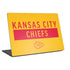 NFL Kansas City Chiefs Yellow Performance Series Universal Laptop 15in (12.2 x 8.8in) Skin