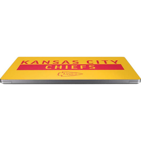 NFL Kansas City Chiefs Yellow Performance Series Universal Laptop 16in (13 x 9.4in) Skin
