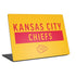 NFL Kansas City Chiefs Yellow Performance Series Universal Laptop 18in (14.6 x 10.6in) Skin