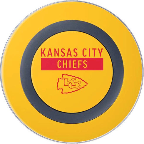 NFL Kansas City Chiefs Yellow Performance Series Wireless Charger Skin
