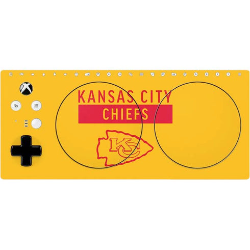 NFL Kansas City Chiefs Yellow Performance Series Xbox Adaptive Controller Skin