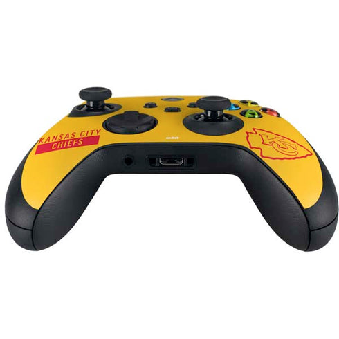 NFL Kansas City Chiefs Yellow Performance Series Xbox Series X Controller Skin