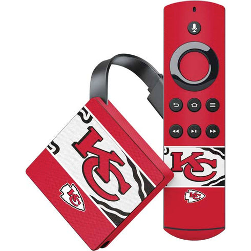 NFL Kansas City Chiefs Zone Block Amazon Fire TV Skin