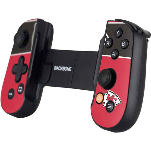 NFL Kansas City Chiefs Zone Block Backbone One for iPhone Game Controller Skin