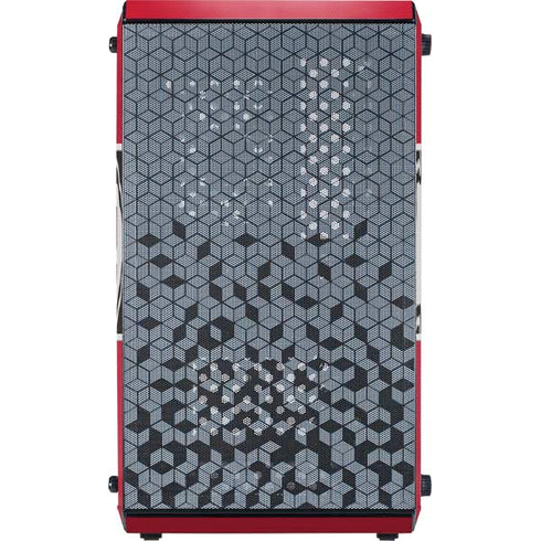 NFL Kansas City Chiefs Zone Block Cooler Master MasterBox Q300L Mini Tower Skin