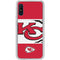 NFL Kansas City Chiefs Zone Block Galaxy A10e Clear Case