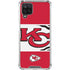 NFL Kansas City Chiefs Zone Block Galaxy A12 Clear Case