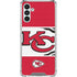 NFL Kansas City Chiefs Zone Block Galaxy A13 5G Clear Case