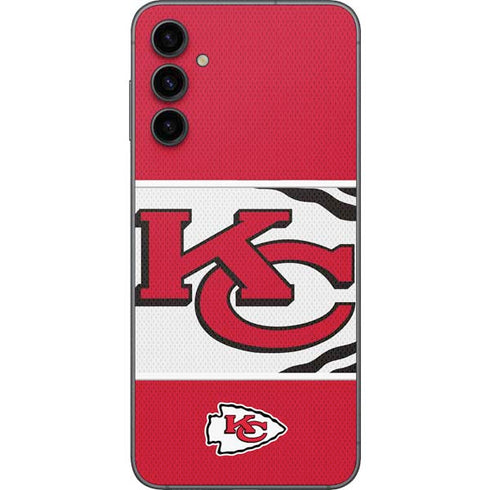 NFL Kansas City Chiefs Zone Block Galaxy A14 5G Skin