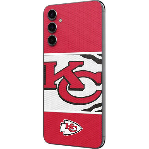 NFL Kansas City Chiefs Zone Block Galaxy A14 5G Skin