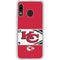 NFL Kansas City Chiefs Zone Block Galaxy A20 Clear Case