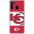 NFL Kansas City Chiefs Zone Block Galaxy A21 Clear Case