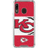 NFL Kansas City Chiefs Zone Block Galaxy A30 Clear Case