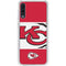 NFL Kansas City Chiefs Zone Block Galaxy A50 Clear Case