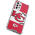 NFL Kansas City Chiefs Zone Block Galaxy A53 5G Clear Case