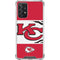 NFL Kansas City Chiefs Zone Block Galaxy A72 5G Clear Case