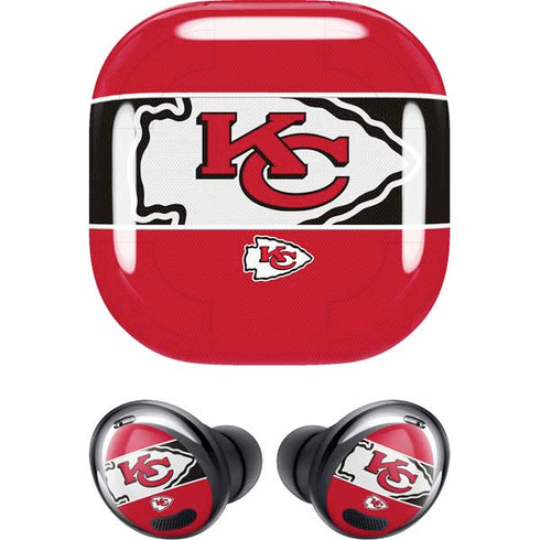NFL Kansas City Chiefs Zone Block Galaxy Buds Pro Skin