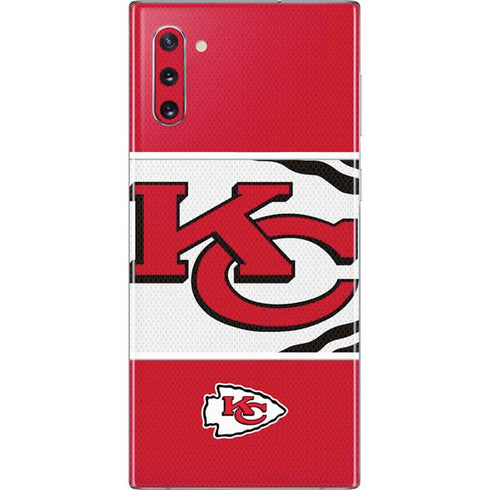 NFL Kansas City Chiefs Zone Block Galaxy Note 10 Skin