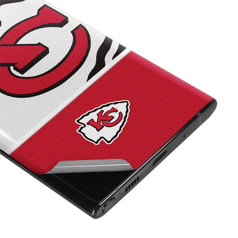 NFL Kansas City Chiefs Zone Block Galaxy Note 10 Skin