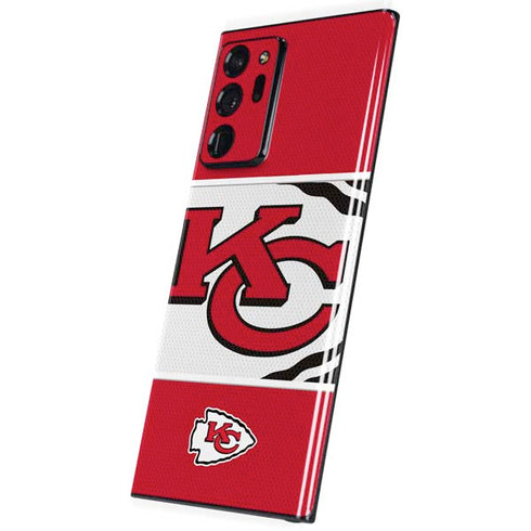 NFL Kansas City Chiefs Zone Block Galaxy Note20 Ultra 5G Skin