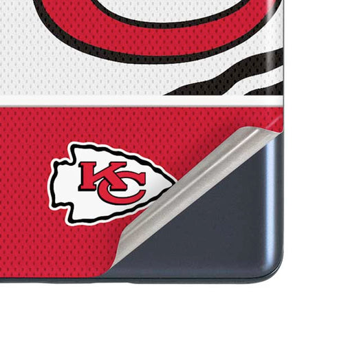 NFL Kansas City Chiefs Zone Block Galaxy S20 Fan Edition Skin