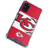 NFL Kansas City Chiefs Zone Block Galaxy S20 FE Clear Case