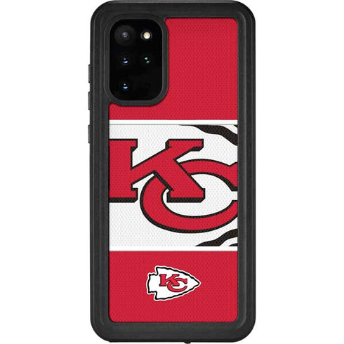 NFL Kansas City Chiefs Zone Block Galaxy S20 Plus Waterproof Case