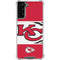 NFL Kansas City Chiefs Zone Block Galaxy S21 FE Clear Case