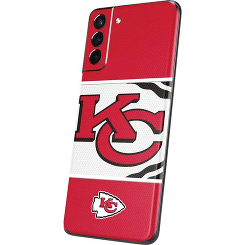 NFL Kansas City Chiefs Zone Block Galaxy S21 Plus 5G Skin