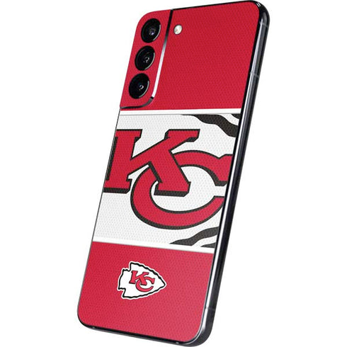 NFL Kansas City Chiefs Zone Block Galaxy S22 Plus Skin